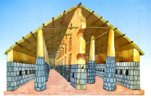 Reconstitution approximative du temple de Raqchi