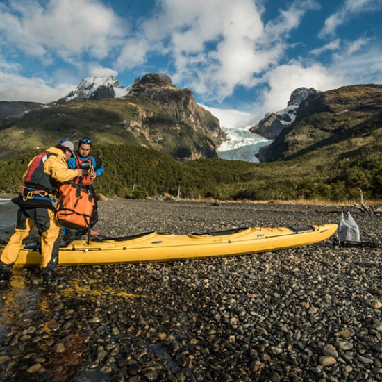 Kayak dans le parc Torres del Paine